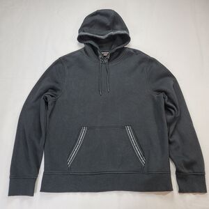 Michael Kors Hoodie Mens Slim Large Black Pullover Sweater Hoodie Sweatshirt